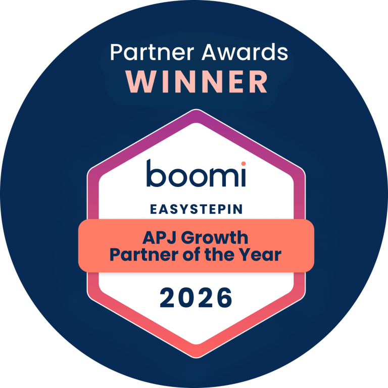 Boomi FY26 APJ Growth Partner of the Year Award won by EasyStepIn at Boomi World 2026